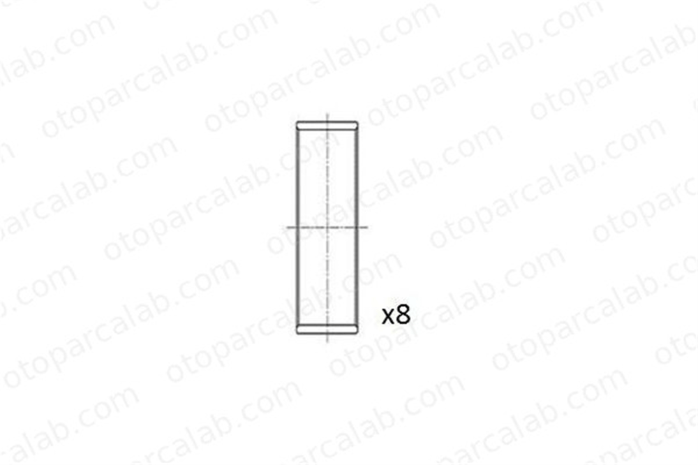 GLYCO 01-4040/4 0.50mm Kol Yatak (0.50) FORD FOCUS III Turnier C-MAX II 140404050mm 98MM6211A