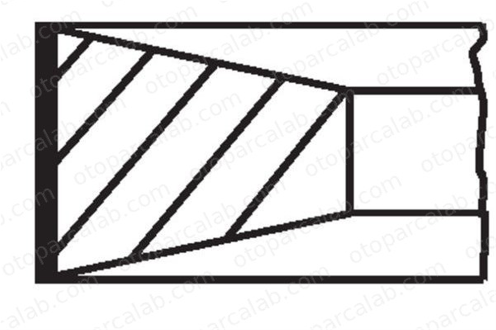 GOETZE 06-289350-20 Segman (102.00MM-STD) MERCEDES-BENZ AROCS ACTROS MP4 / MP5 628935020 30309724