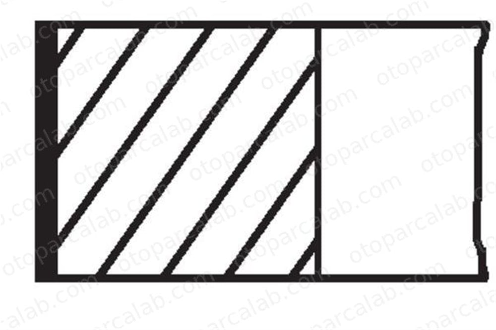 GOETZE 06-405200-00 Segman (79.50MM-STD) VW LT 40-55 I Panelvan/Van LT 28-35 I Panelvan/Van 640520000 68198151A