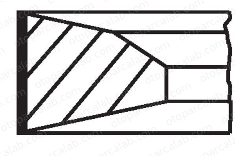 GOETZE 06-420900-20 Segman (130.00MM-STD) MERCEDES-BENZ AROCS ACTROS MP4 / MP5 642090020 5410300624