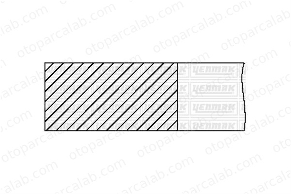GOETZE 06-884300-00 Segman (94.00MM-STD) PEUGEOT 505 505 Break 688430000 64033