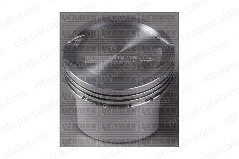 GOETZE 87-70704-STD-B Piston (70.80MM-STD) FIAT PANDA PUNTO 8783590012 5893650