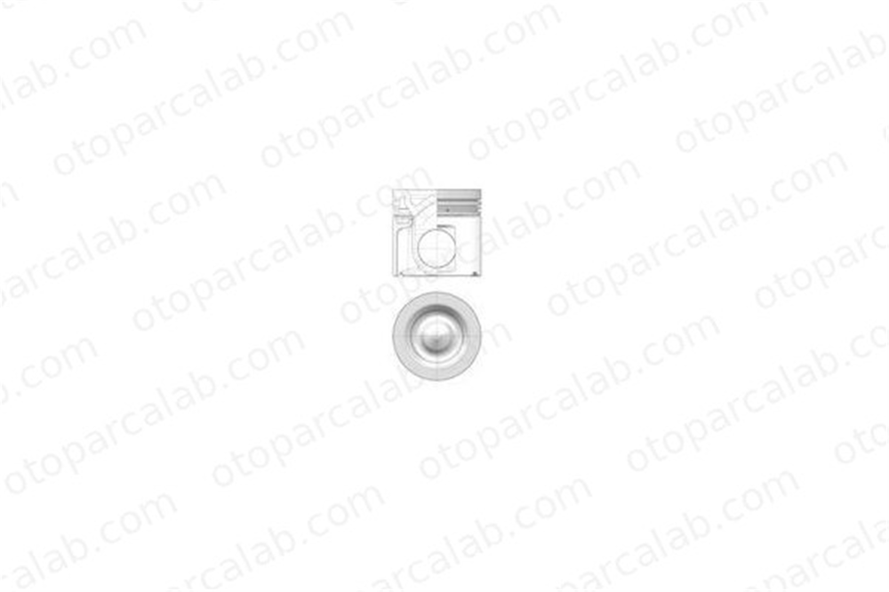 GOETZE 87-75013-STD Piston (127.00MM-STD) SCANIA R II P II 1917101 1868159