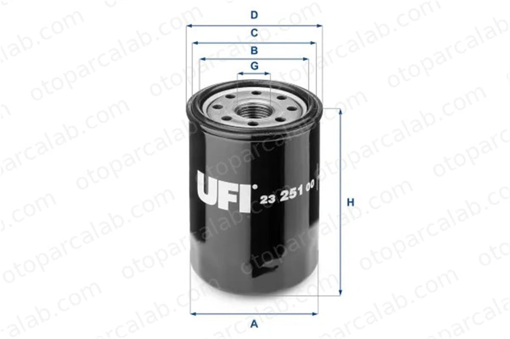 GOODYEAR 803174 Yağ Filtresi SUZUKI LIANA LIANA Hatchback 1651061A01 71742115