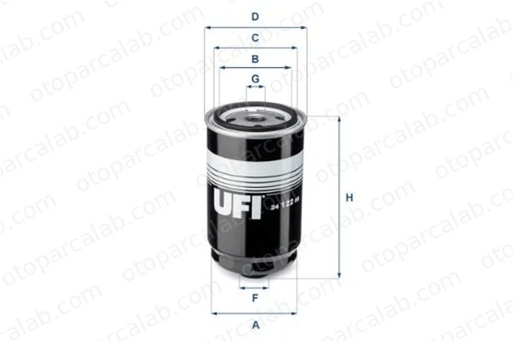 GOODYEAR 804007 Yakıt Filtresi HYUNDAI H-1 Travel ix35 319224H001 319224H000
