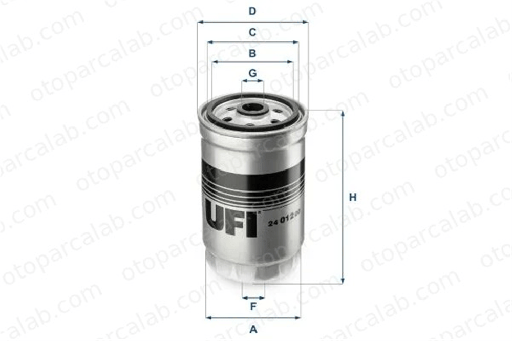 GOODYEAR 804024 Yakıt Filtresi HYUNDAI SANTA FÉ II i30 Station wagon 319222B900 319222R900