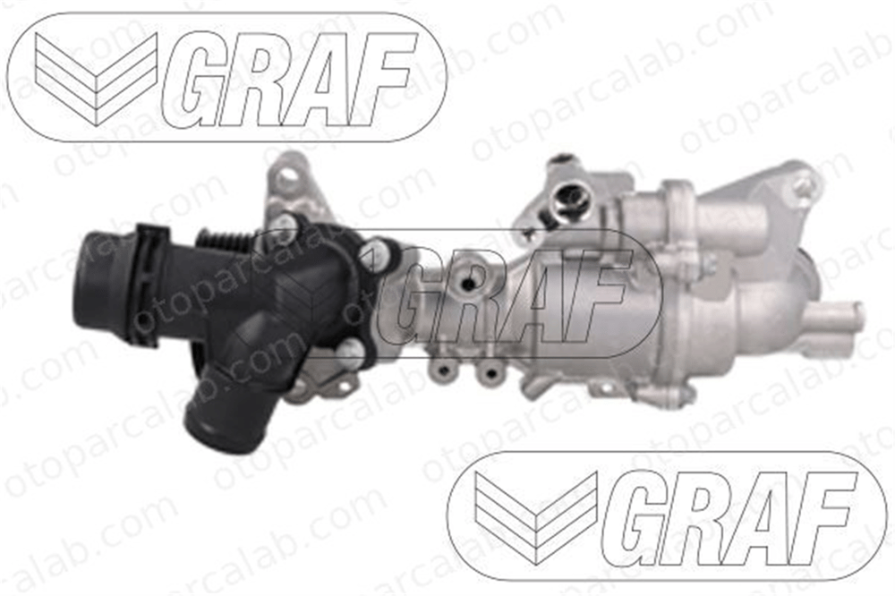 GRAF PA1474 Devirdaim Su Pompası MERCEDES-BENZ E-SERISI C-SERISI A2742001000 2742000907