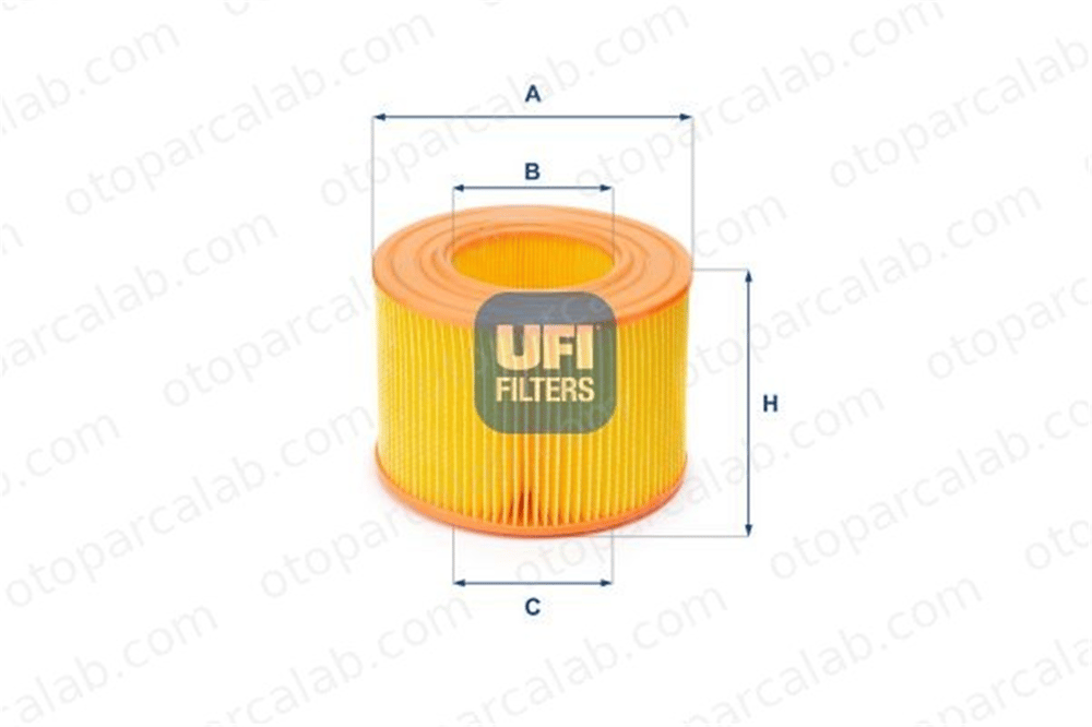 GRAT 11121/BX Hava Filtresi RENAULT 19 II Chamade 19 II 7701033713 1444K4