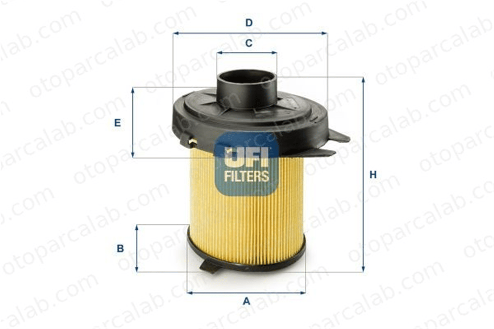 GRAT 13102 Hava Filtresi PEUGEOT 205 II CITROËN AX 5011879 1444SY