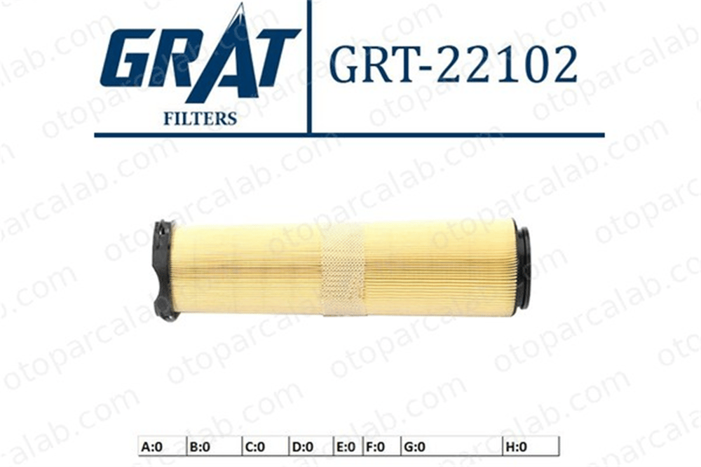 GRAT 22102 Hava Filtresi MERCEDES-BENZ E-SERISI E-SERISI T-Model A6110940204 6110940204