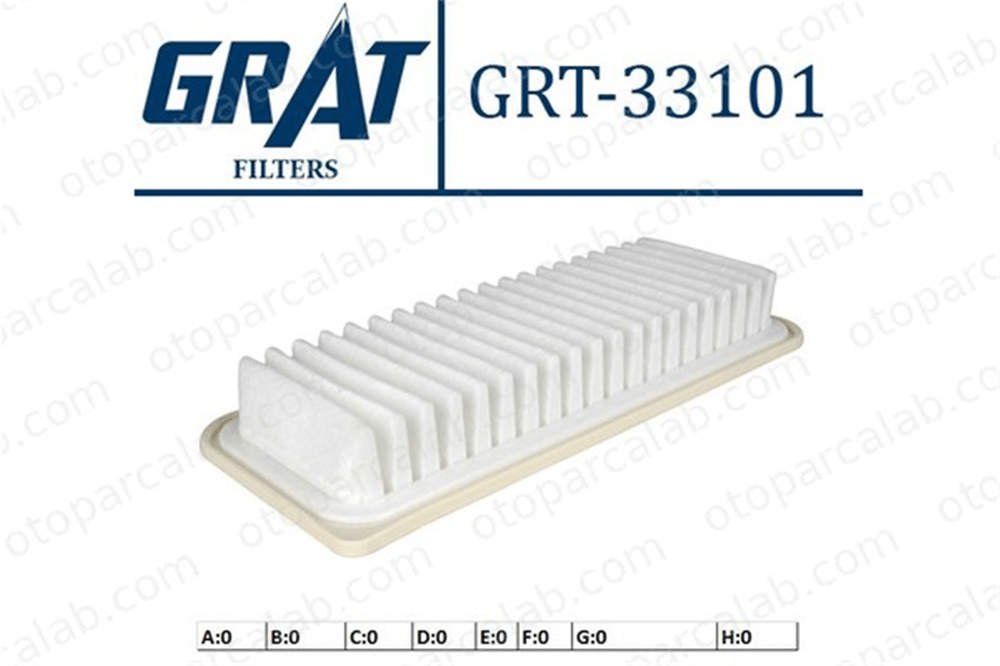 GRAT 33101 Hava Filtresi DAIHATSU SIRION YRV 1780197402 1780197402000