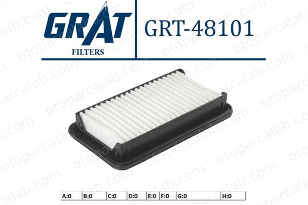 GRAT 48101 Hava Filtresi FIAT SEDICI SUZUKI SX4 1378079J00 71742069