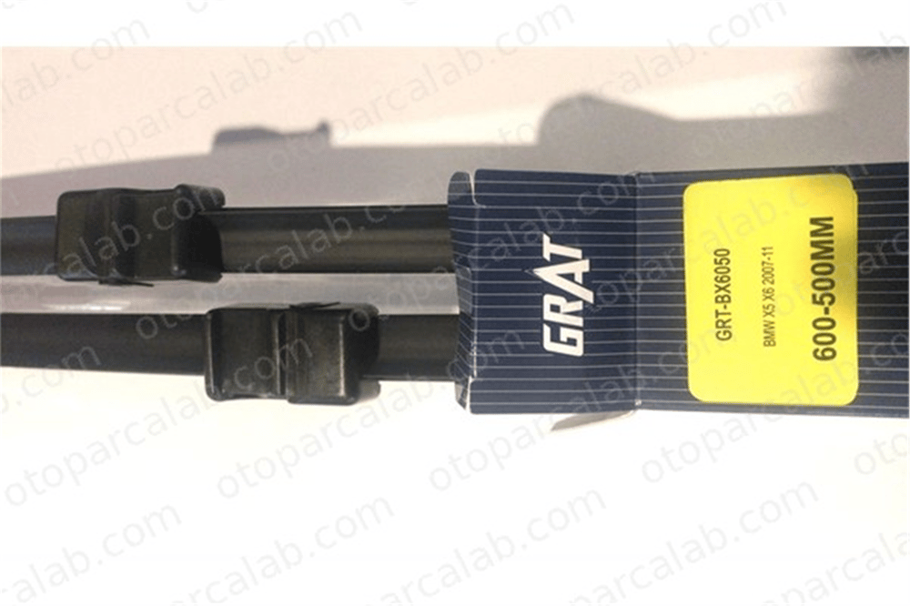 GRAT BX6050 Silecek Süpürgesi Ön 600/500 mm - 24/20 inç BMW X5 LAND ROVER RANGE ROVER SPORT II 616100 61610039697