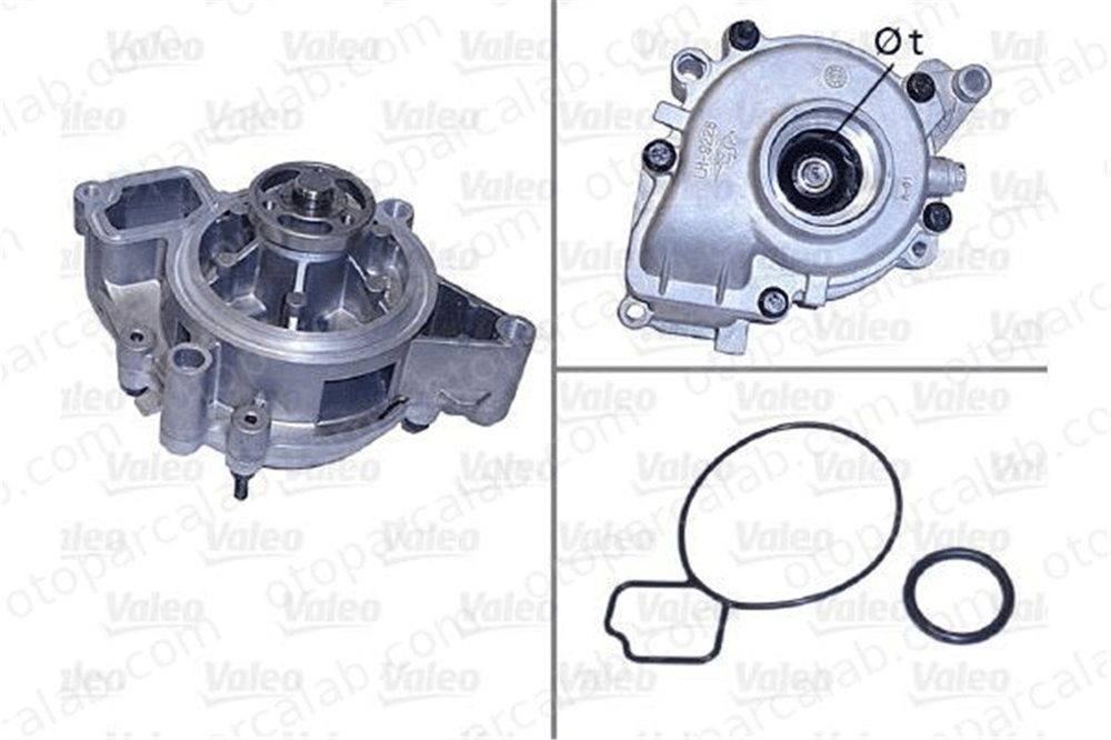 GSP WP900880 Devirdaim Su Pompası SAAB 9-3 9-3 Station wagon 6334002 12624936
