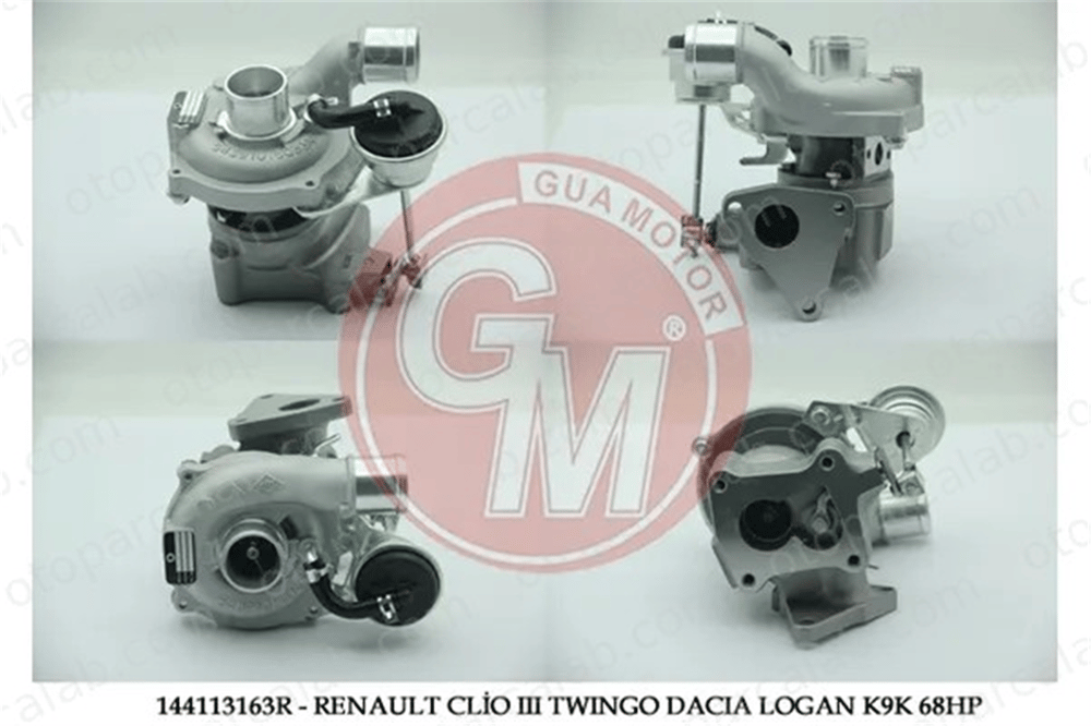 GUA 40650 Turbo Şarj RENAULT KANGOO Express MODUS / GRAND MODUS 144113163R 1441100QAS