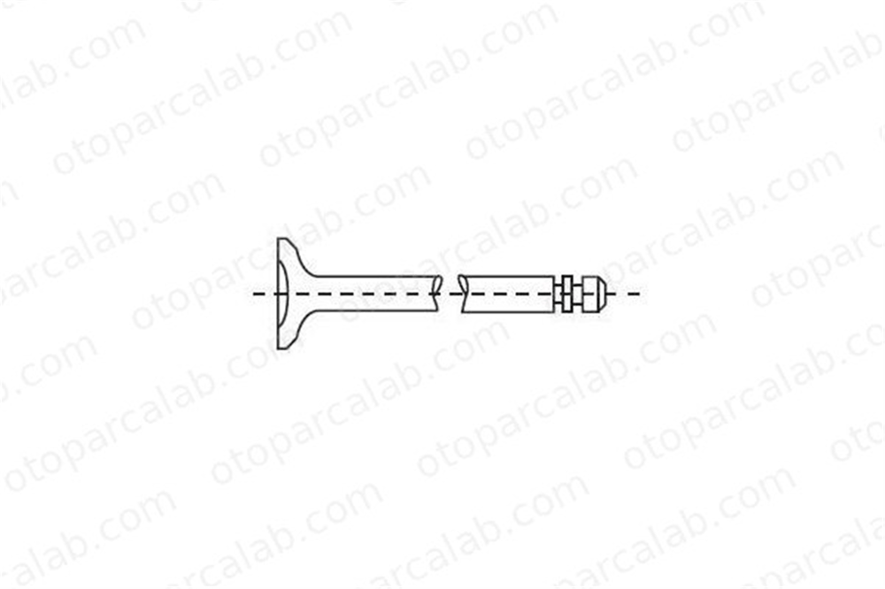 GUNES 4688-4689/050 Supap GÜNEŞ 4688-4689/050 RENAULT 11 19 I 7700690577 7700677702
