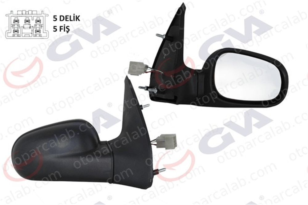 GVA 1014105 Dikiz Aynası Dış Sağ RENAULT CLIO I CLIO I Kasa/eğik arka 7700826675 1100826675
