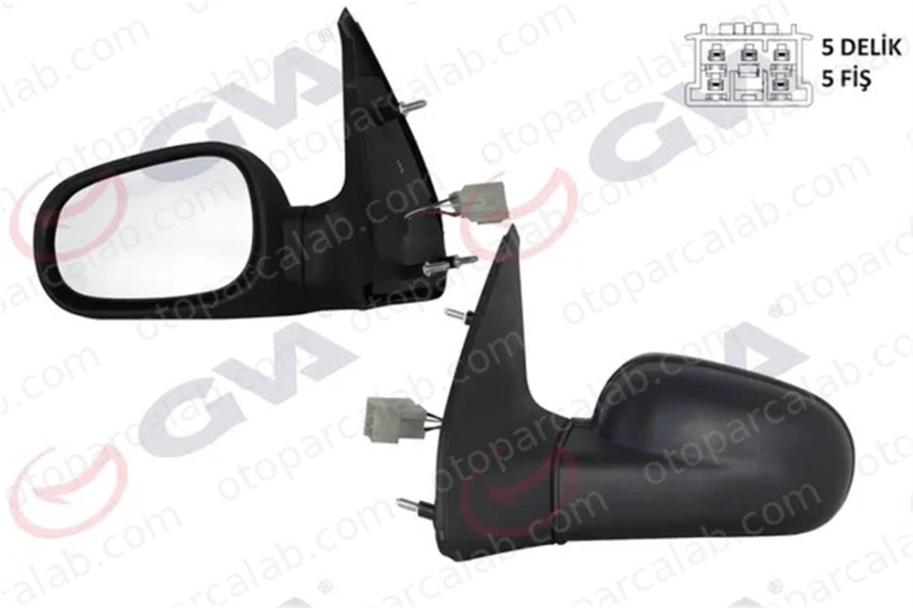 GVA 1014106 Dikiz Aynası Dış Sol RENAULT CLIO I CLIO I Kasa/eğik arka 7701367440 7700826681