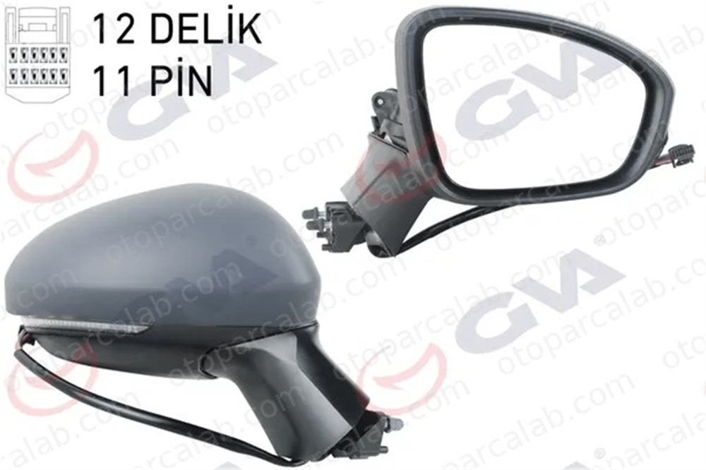GVA 1014346 Dikiz Aynası Dış Sağ RENAULT CLIO V 963017280R 963742692R