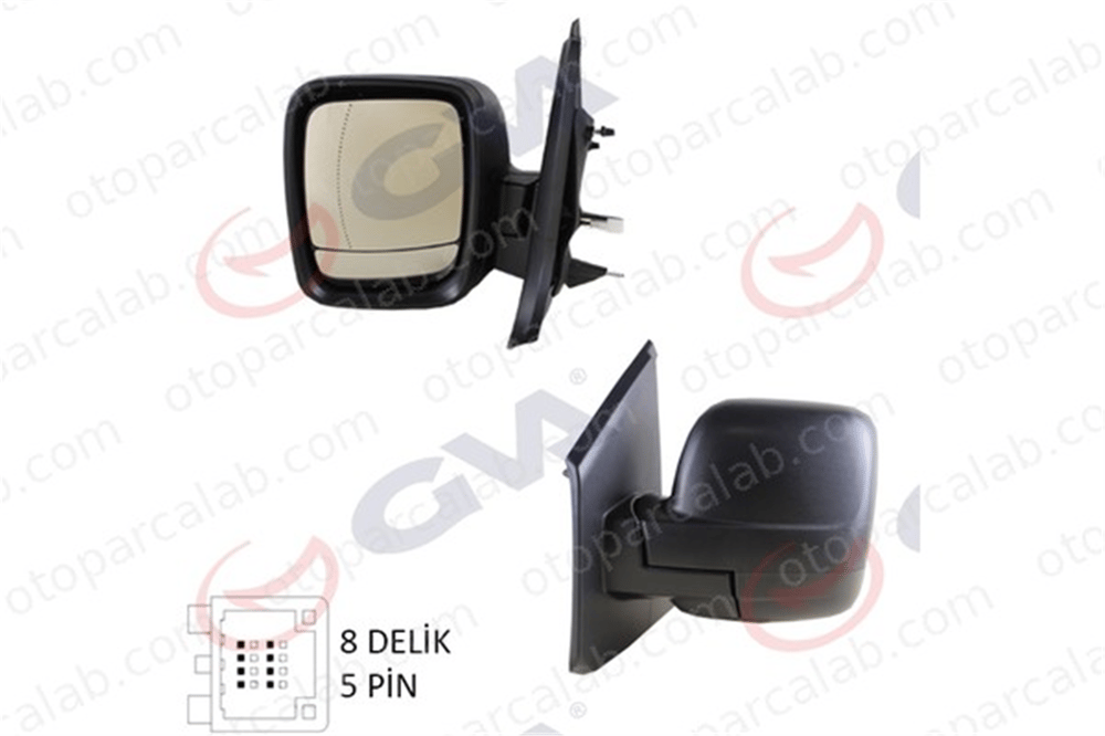 GVA 1019431 Dikiz Aynası Dış Sol RENAULT TRAFIC III Minibüs/Otobüs TRAFIC III Panelvan/Van 963666705R 963739461R