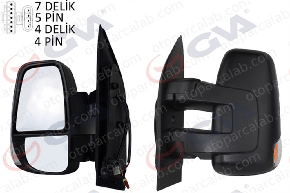 GVA 1029941 Dikiz Aynası Dış Sol IVECO DAILY VI Platform şasi DAILY VI Panelvan/Van 5801552556 5802028039