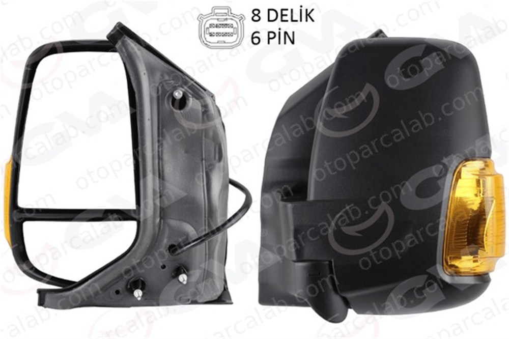 GVA 1032109 Dikiz Aynası Dış Sol FORD TRANSIT V363 Panelvan/Van TRANSIT V363 Platform şasi KK3117683RB5JA6 2366820