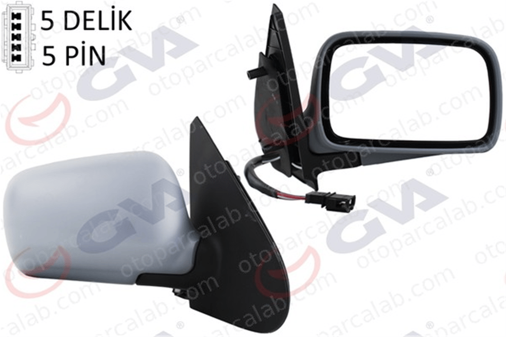 GVA 1075415 Dikiz Aynası Dış Sağ VW POLO III POLO Van Kasa/eğik arka 6N1857508AGRU 6N1857522A