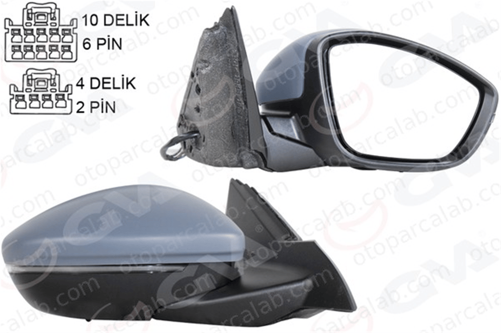 GVA 1090118 Dikiz Aynası Dış Sağ OPEL MOKKA 983747249V 9834976580