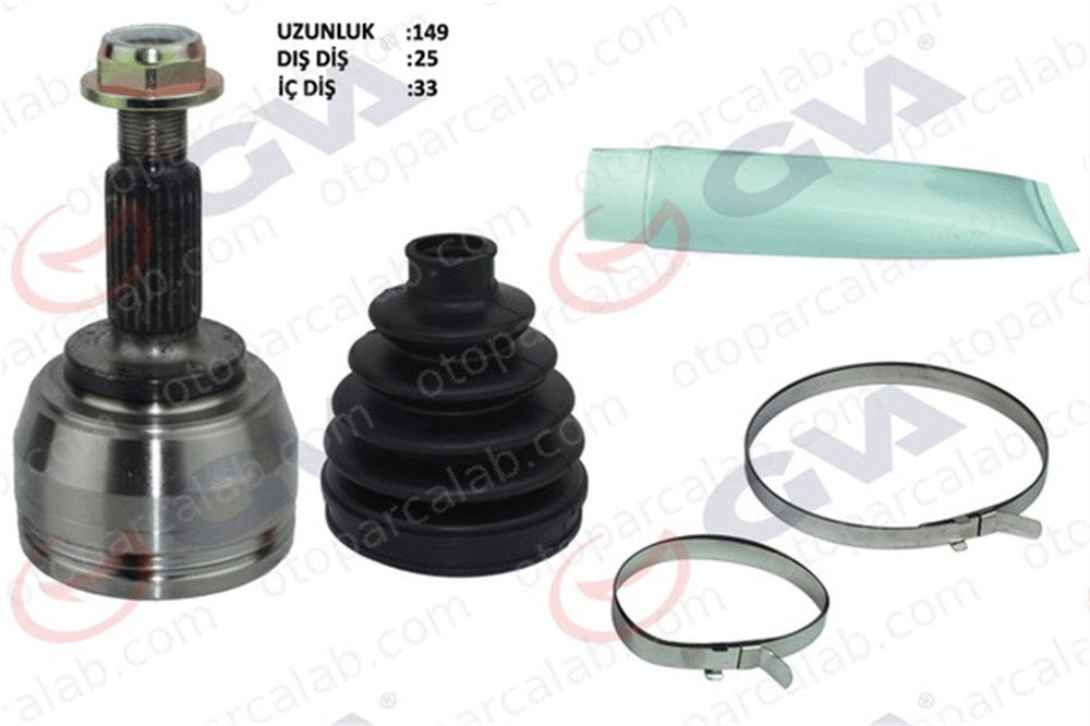 GVA 4411430K Aks Kafası Ön Dış Sağ veya Sol DACIA DUSTER RENAULT FLUENCE 8200930507 391001162R