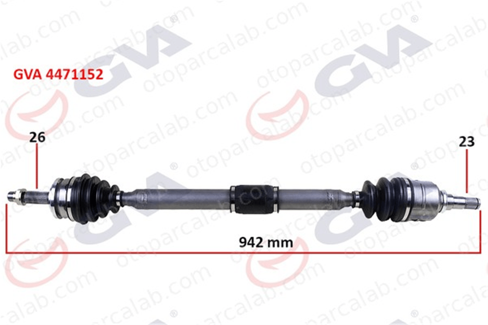 GVA 4471152 Aks Komple Ön Sağ TOYOTA AURIS COROLLA Sedan 4341002570 4341002571