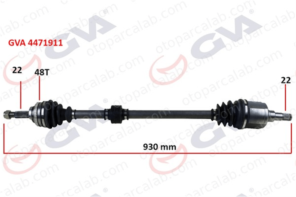 GVA 4471911 Aks Komple Ön Sağ CHEVROLET AVEO / KALOS Hatchback AVEO / KALOS Sedan 96485020 42702794
