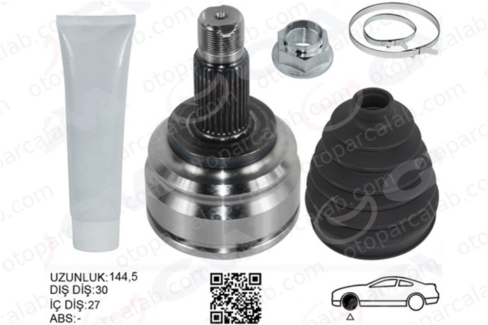 GVA 4499006K Aks Kafası Ön Dış Sağ veya Sol BMW X5 31607565313 31607565314