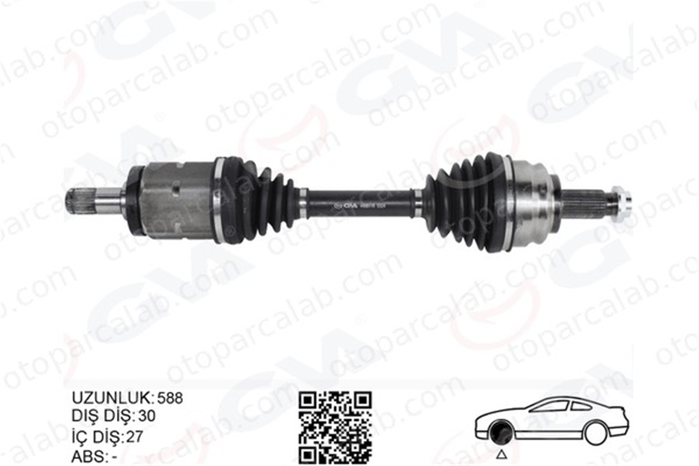 GVA 4499116 Aks Komple Ön Sol BMW X5 31607561341 31607505003