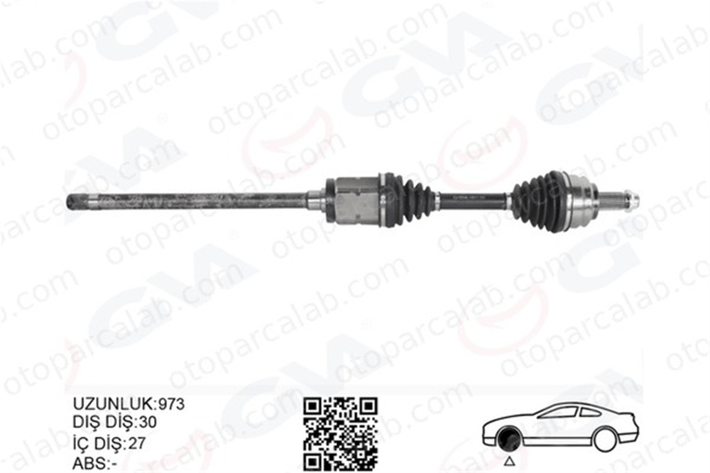 GVA 4499117 Aks Komple Ön Sağ BMW X5 31607561342 31607505004