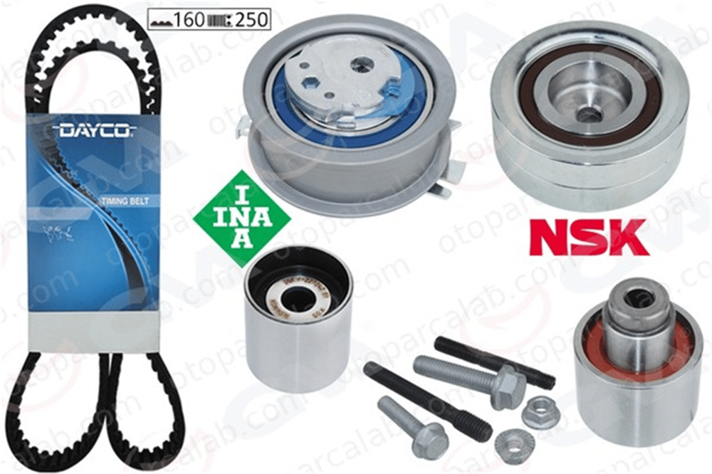 GVA 59T7577D Triger Kayış Seti AUDI A4 B8 A4 B8 Avant 3L198119A 3L198119B