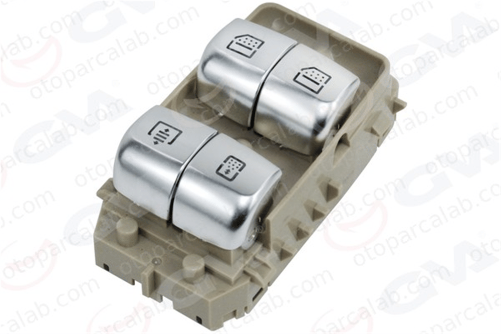 GVA 8099024 Cam Açma Düğmesi Arka Sağ veya Sol MERCEDES-BENZ S-SERISI E-SERISI A22290515058R73 2229051505