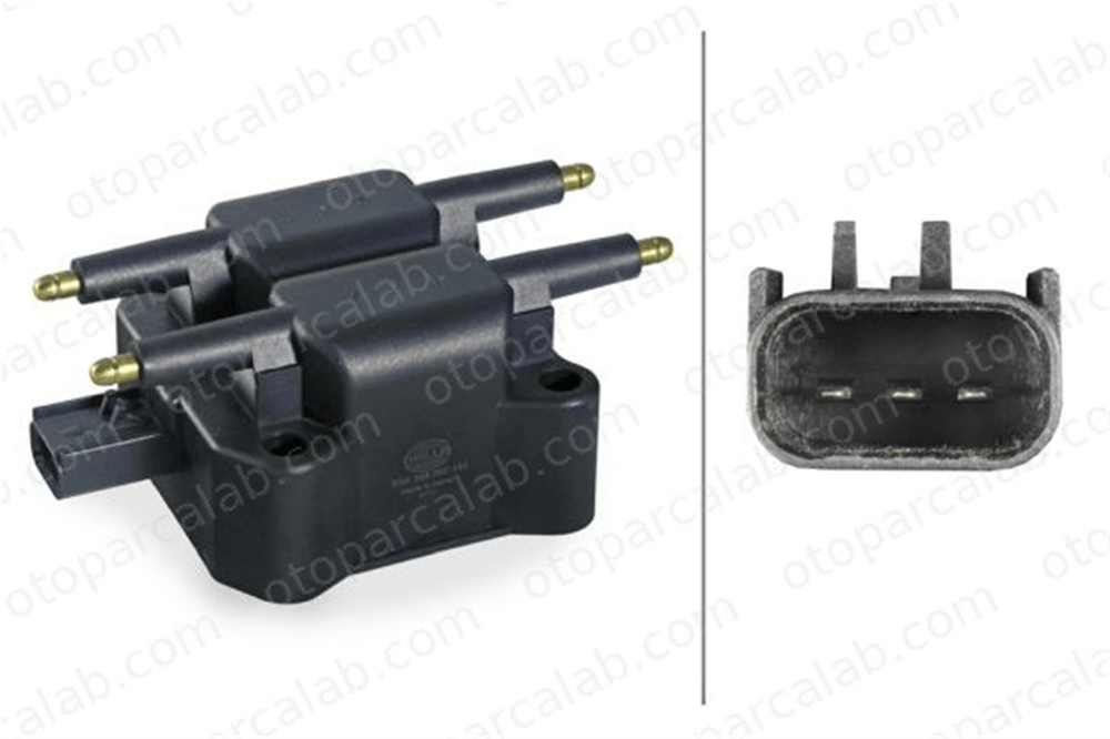 HELLA 5DA 358 057-151 Ateşleme Bobini MINI MINI Cabrio MINI 12137510738 7510738