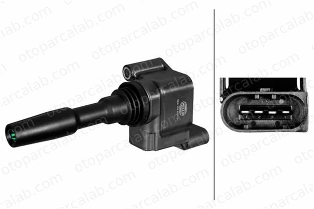 HELLA 5DA 358 290-131 Ateşleme Bobini SEAT LEON AUDI A3 Sportback 5E905110 5E905110A