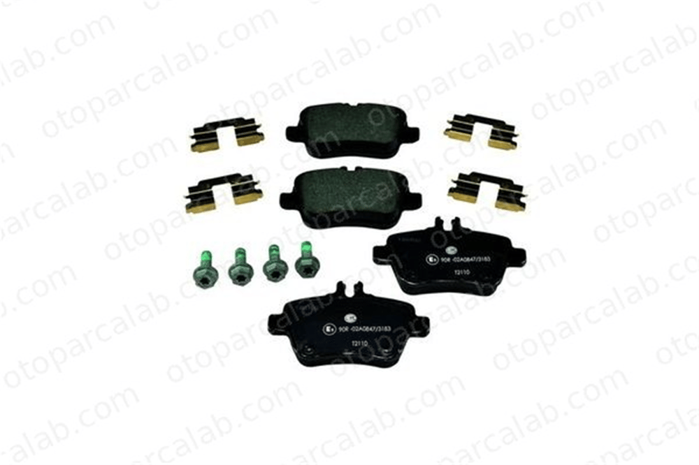 HELLA 8DB 355 019-641 Fren Disk Balata Arka MERCEDES-BENZ A-SERISI B-SERISI Sports Tourer A0074209520 64202320