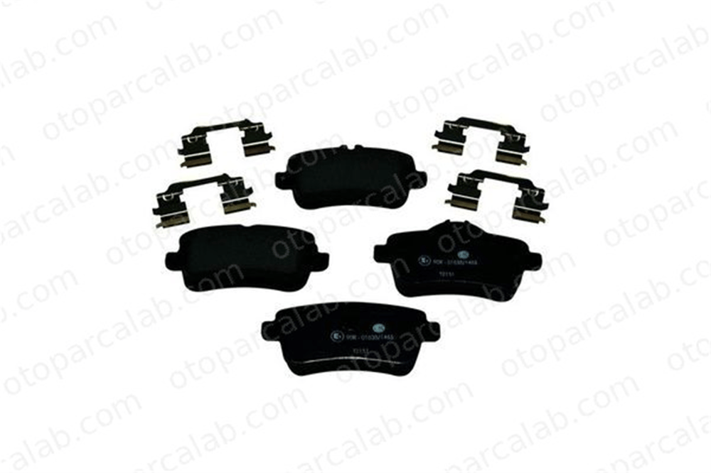 HELLA 8DB 355 019-741 Fren Disk Balata Arka MERCEDES-BENZ GLE M-SERISI A0064203320 64203320