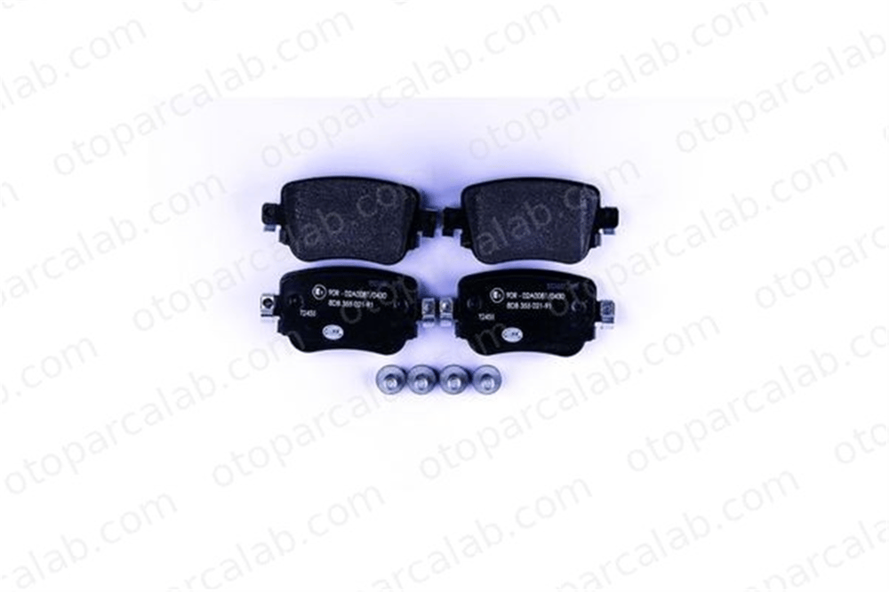 HELLA 8DB 355 021-911 Fren Disk Balata Arka SEAT LEON ST SKODA OCTAVIA III Combi 7N0698451A 2Q0698451A