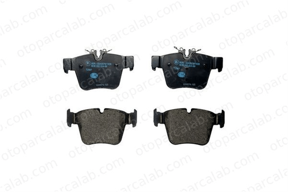 HELLA 8DB 355 024-991 Fren Disk Balata Arka MERCEDES-BENZ GLC GLC Coupe A0004205900 4205200