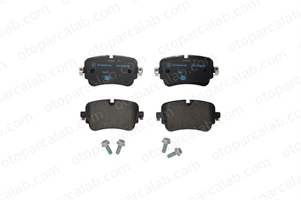 HELLA 8DB 355 025-681 Fren Disk Balata Arka AUDI A6 C8 A7 Sportback 4M0698451F 4KE698451A