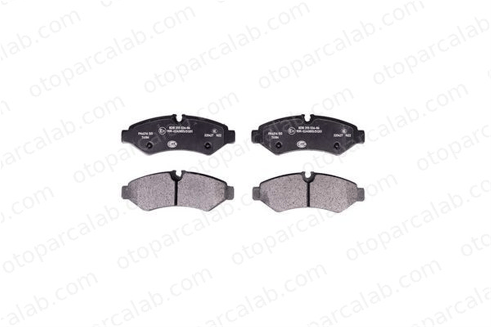 HELLA 8DB 355 036-861 Fren Disk Balata Arka MERCEDES-BENZ SPRINTER 3,5-t Panelvan/Van SPRINTER 3,5-t Platform şasi A9074208101 A9104235600