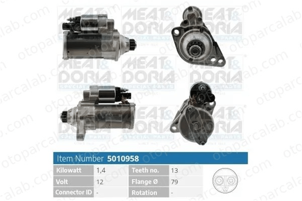 HELLA 8EA 011 612-941 Marş Dinamosu VW GOLF VII Variant SEAT LEON ST 2Z911024F 2Z911021E