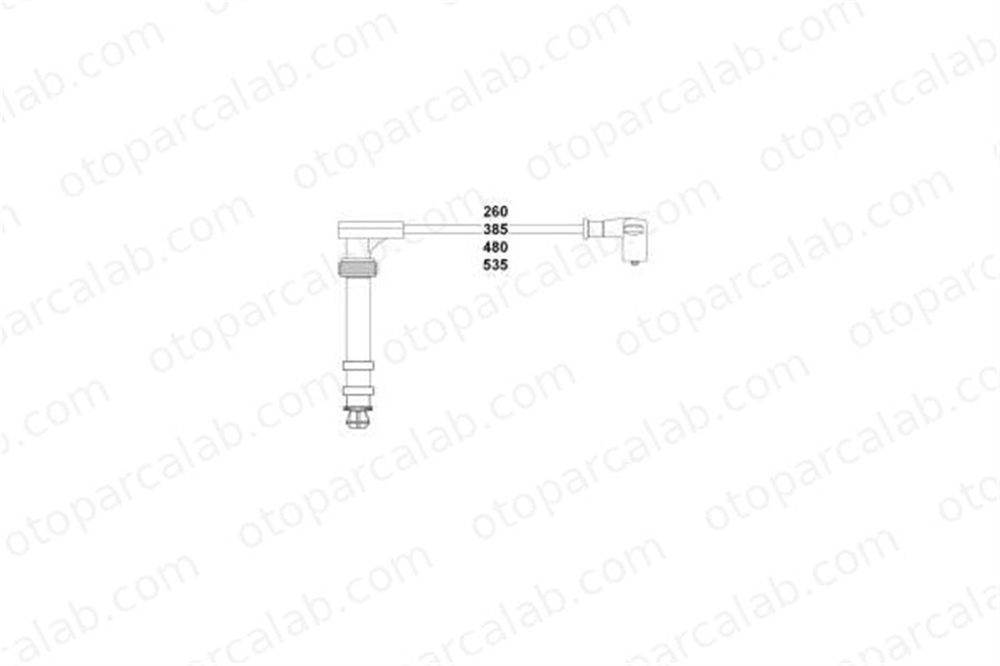 HELLUX HBK3162 Buji Kablosu FIAT MAREA MULTIPLA 46413088 46542975