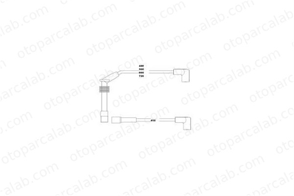 HELLUX HBK3259 Buji Kablosu OPEL ASTRA F ASTRA F Hatchback 1612609 90510852