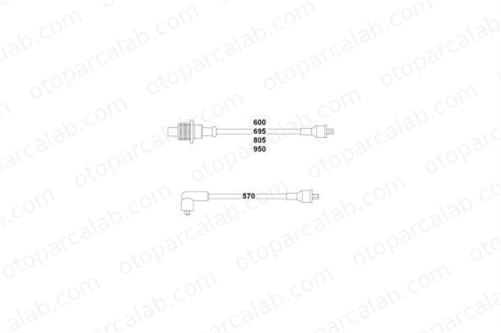 HELLUX HBK3286 Buji Kablosu CITROËN BX BX Break 5967C3 5967K7
