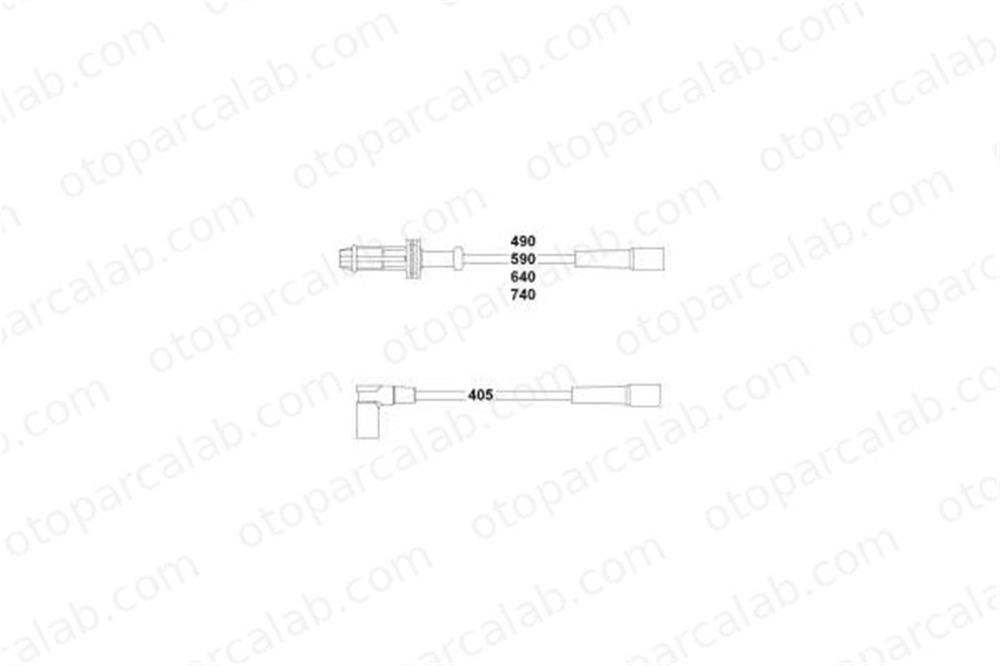 HELLUX HBK3289 Buji Kablosu CITROËN AX BX 5967K6 5967C8