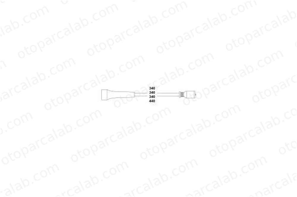 HELLUX HBK3331 Buji Kablosu RENAULT MEGANE I LAGUNA I 7700106221 7700100252